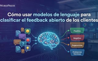 Cómo usar modelos de lenguaje para clasificar el feedback abierto de los clientes