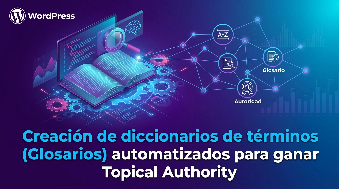 Creación de diccionarios de términos (Glosarios) automatizados para ganar Topical Authority
