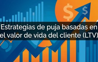 Estrategias de puja basadas en el valor de vida del cliente (LTV)
