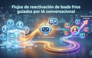 Flujos de reactivación de leads fríos guiados por IA conversacional