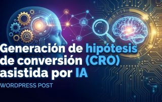 Generación de hipótesis de conversión (CRO) asistida por IA