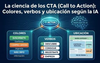 La ciencia de los CTA (Call to Action): Colores, verbos y ubicación según la IA