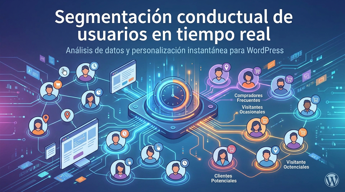 Segmentación conductual de usuarios en tiempo real