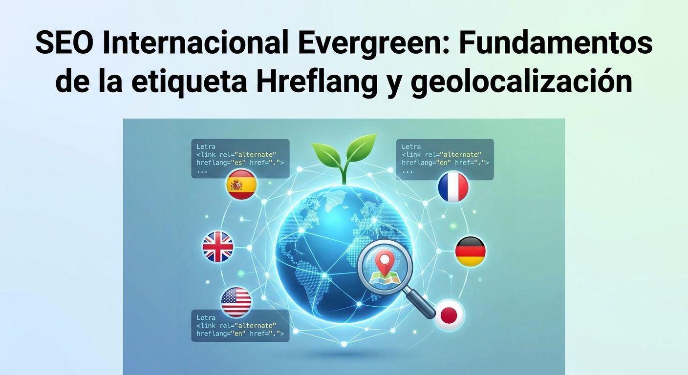 SEO Internacional Evergreen: Fundamentos de la etiqueta Hreflang y geolocalización