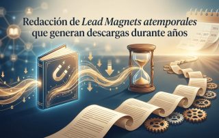 Redacción de Lead Magnets atemporales que generan descargas durante años
